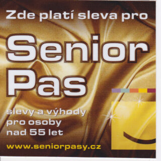 Senior Pas - slevy pro osoby nad 55 let